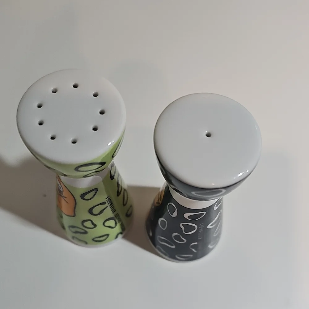 VHTF Ritzenhoff Michal Shalev Salt & Pepper Shaker Set Pop Art